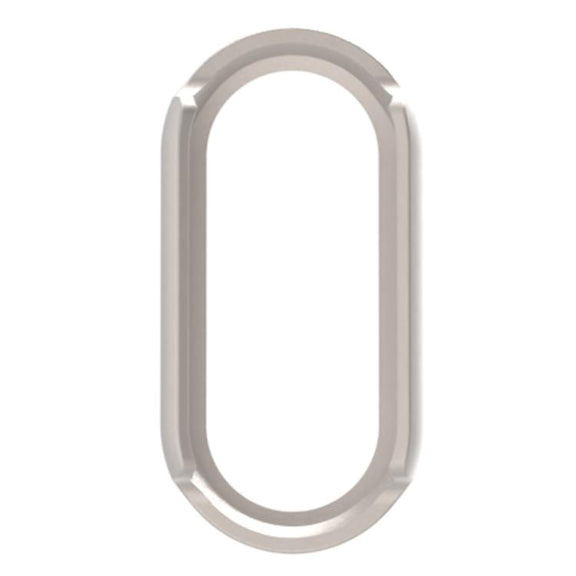 For Xiaomi Smart Band 9 / 9 NFC Half Coverage Hollow PC Watch Protective Cover(Starlight)