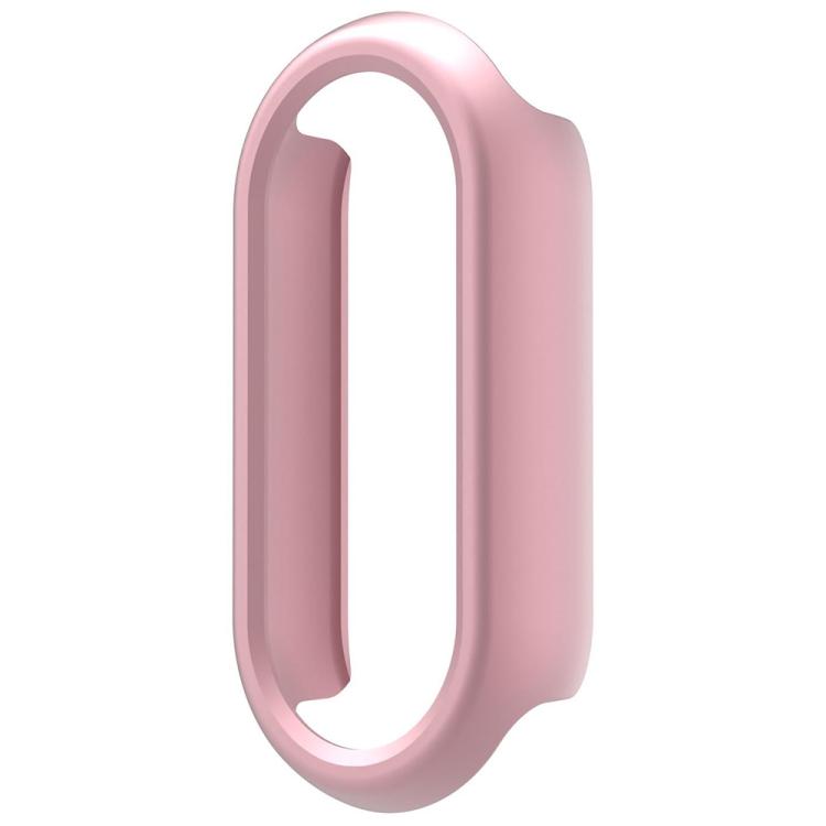 For Xiaomi Smart Band 9 / 9 NFC Half Coverage Hollow PC Watch Protective Cover(Rose Pink)