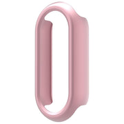 For Xiaomi Smart Band 9 / 9 NFC Half Coverage Hollow PC Watch Protective Cover(Rose Pink)