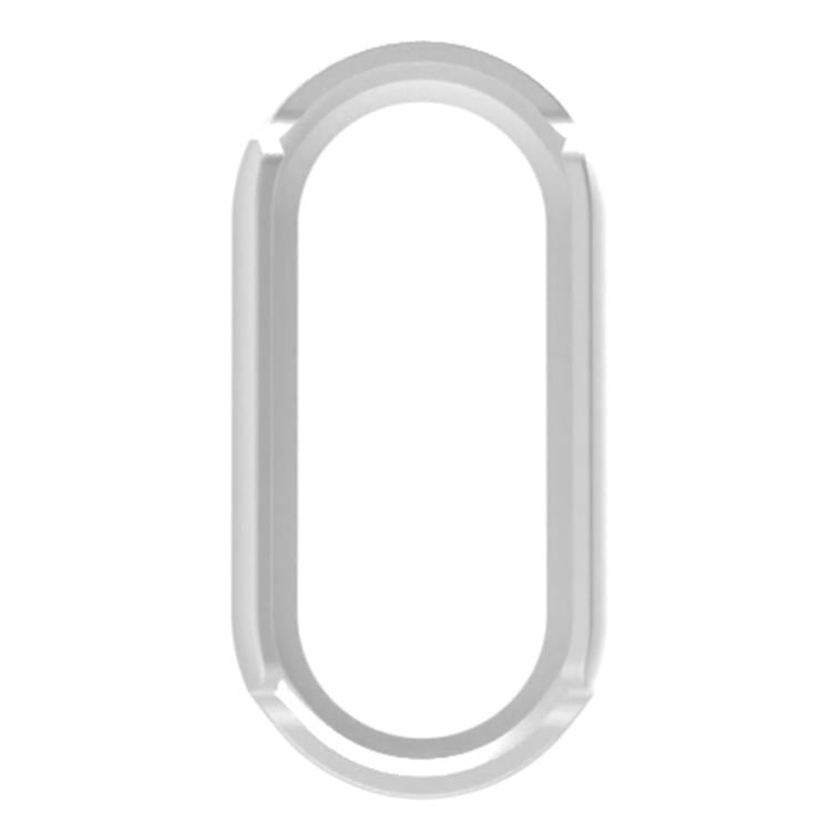 For Xiaomi Smart Band 10 / 10 NFC Half Coverage Hollow PC Watch Protective Cover(Silver)