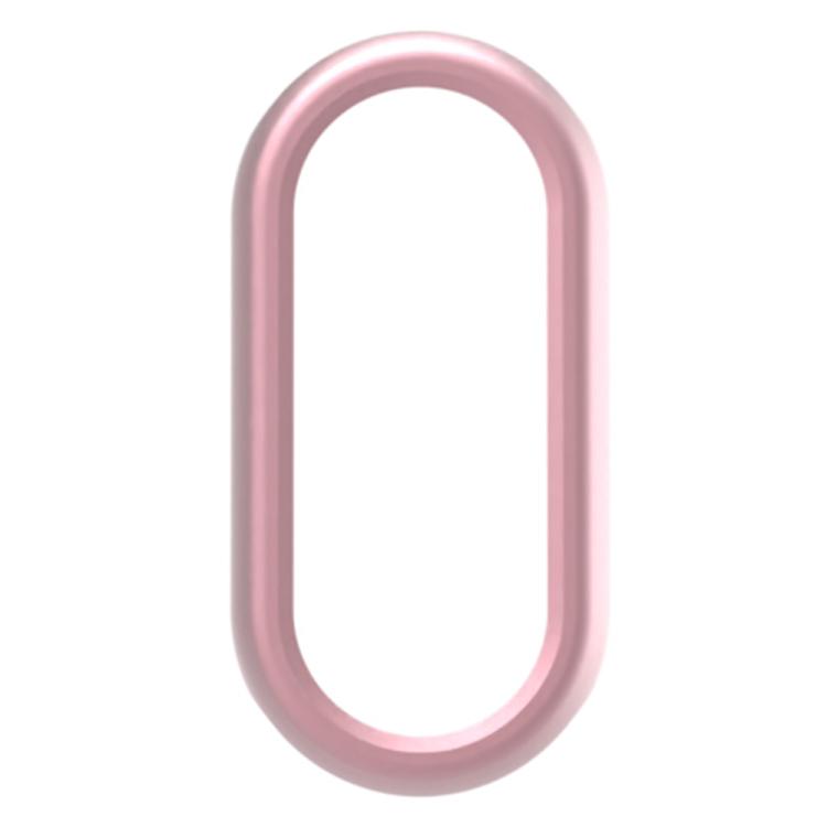For Xiaomi Smart Band 10 / 10 NFC Half Coverage Hollow PC Watch Protective Cover(Rose Pink)