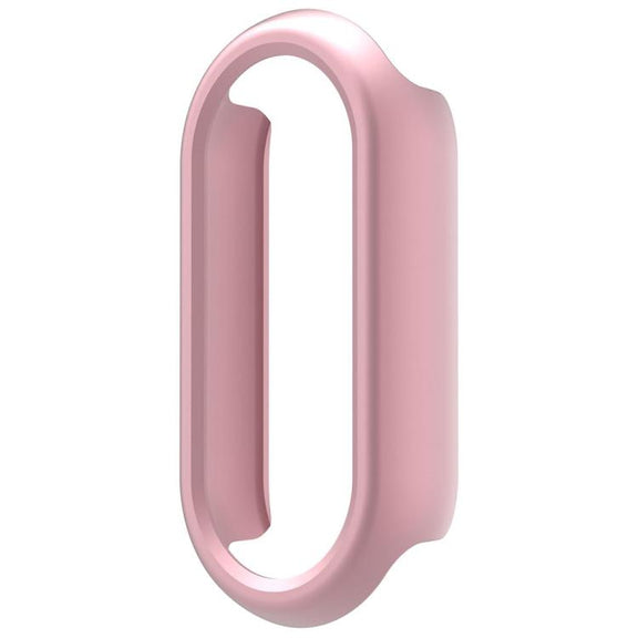 For Xiaomi Smart Band 10 / 10 NFC Half Coverage Hollow PC Watch Protective Cover(Rose Pink)