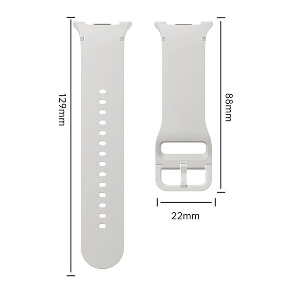 For Samsung Galaxy Watch8 44mm Speed Bezel and Solid Color Stitched Silicone Watch Band(Pink Silver)