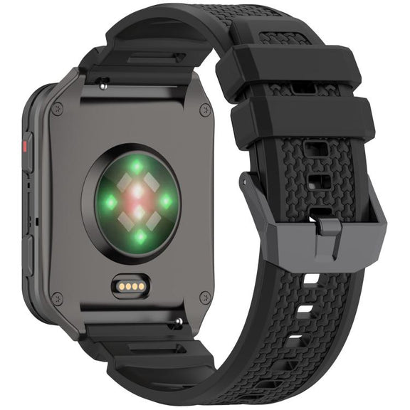 For Garmin Venu X1 Armor Silicone Watch Band(Black)