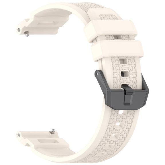 For Garmin Venu X1 Armor Silicone Watch Band(Starlight)