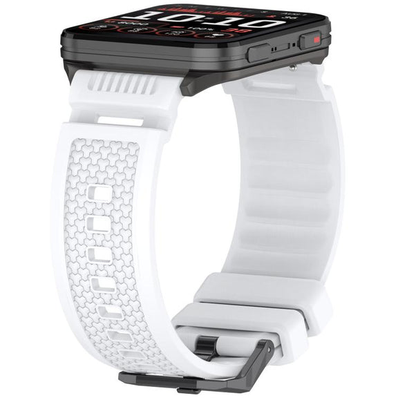 For Garmin Venu X1 Armor Silicone Watch Band(White)