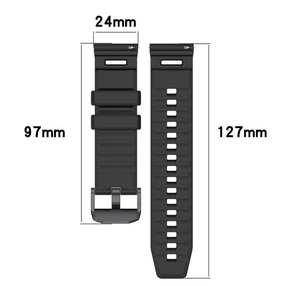 For Garmin Venu X1 Armor Silicone Watch Band(Roland Purple)