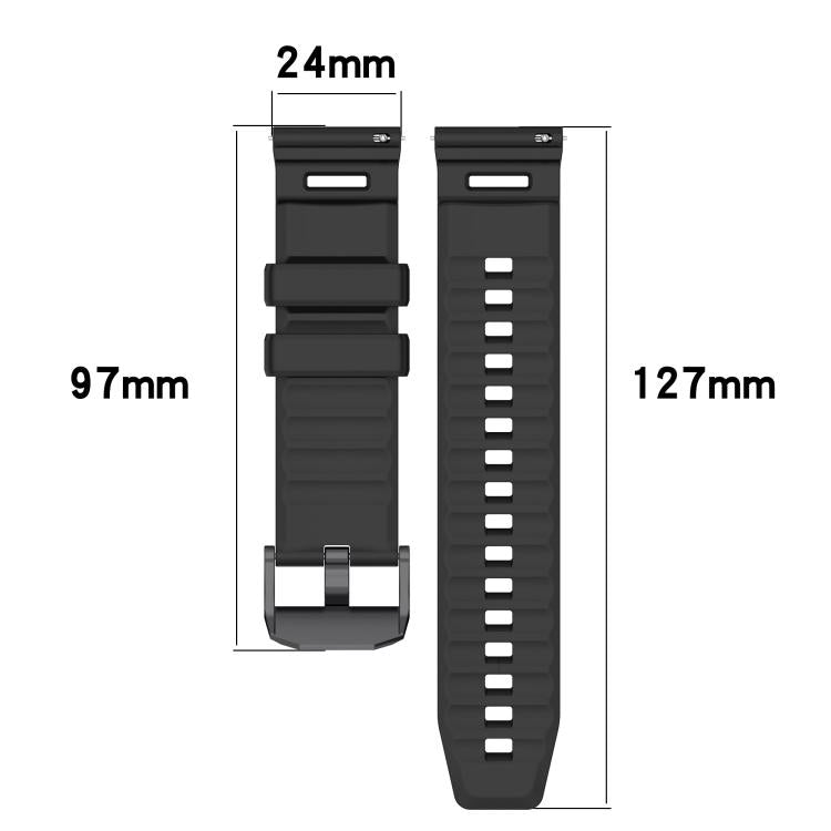 For Garmin Venu X1 Armor Silicone Watch Band(Jungle Green)