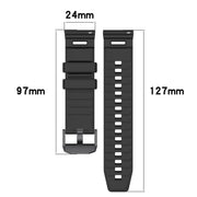 For Garmin Venu X1 Armor Silicone Watch Band(Jungle Green)