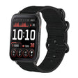 For Garmin Venu X1 Ring Buckle Nylon Canvas Watch Band(Black) - free shipping - PMC TechLife - Order now!