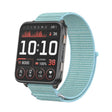 For Garmin Venu X1 Two Section Metal Ring Nylon Hook and Loop Fastener Watch Band(Chrysanthemum Blue) - free shipping - PMC TechLife - Order now!