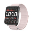 For Garmin Venu X1 Two Section Metal Ring Nylon Hook and Loop Fastener Watch Band(Pearl Pink) - free shipping - PMC TechLife - Order now!
