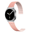 For Samsung Galaxy Watch8 / Watch8 Classic Two Color Loop Magnetic Silicone Watch Band(Peach+Light Pink) - free shipping - PMC TechLife - Order now!