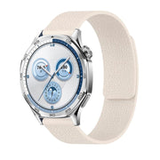 22mm Lychee Texture Soft Magnetic Silicone Watch Band(Starlight)