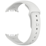 For Samsung Galaxy Watch8 / Watch8 Classic Reverse Buckle Silicone Watch Band(Light Gray)