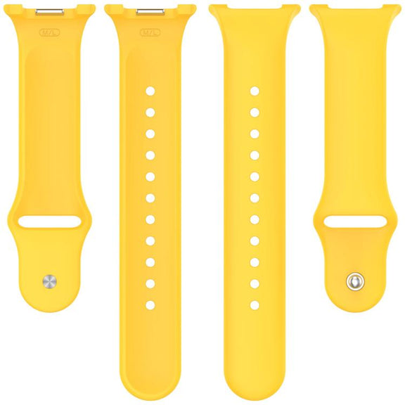For Samsung Galaxy Watch8 / Watch8 Classic Reverse Buckle Silicone Watch Band(Midnight Blue)