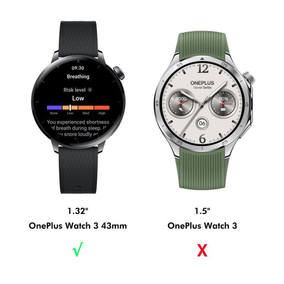 For OnePlus Watch 3 43mm 5pcs ENKAY 3D Full Coverage Soft PC Edge PMMA HD Screen Protector Film