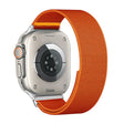For Apple Watch 46mm / 49mm / 45mm / 44mm Adjustable Single Loop Elastic Nylon Watch Band(Orange) - free shipping - PMC TechLife - Order now!