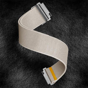 18mm Adjustable Single Loop Elastic Nylon Watch Band(Starlight)
