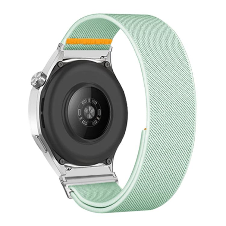 20mm Adjustable Single Loop Elastic Nylon Watch Band(Mint Green)