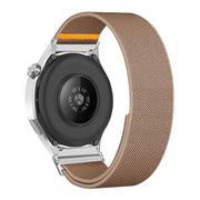 20mm Adjustable Single Loop Elastic Nylon Watch Band(Milk Tea)