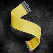 For Xiaomi Smart Band 9 Pro / Redmi Watch 5 Adjustable Single Loop Elastic Nylon Watch Band(Yellow)