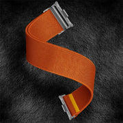 For Xiaomi Smart Band 9 Pro / Redmi Watch 5 Adjustable Single Loop Elastic Nylon Watch Band(Orange)