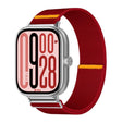 For Xiaomi Smart Band 9 Pro / Redmi Watch 5 Adjustable Single Loop Elastic Nylon Watch Band(Red) - free shipping - PMC TechLife - Order now!