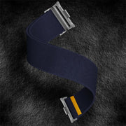 For Xiaomi Smart Band 9 Pro / Redmi Watch 5 Adjustable Single Loop Elastic Nylon Watch Band(Dark Blue)
