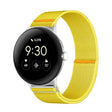 For Google Pixel Watch 3 45mm Adjustable Single Loop Elastic Nylon Watch Band(Yellow) - free shipping - PMC TechLife - Order now!