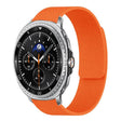 For Samsung Galaxy Watch8 / 8 Classic Lychee Texture Soft Magnetic Silicone Watch Band(Orange) - free shipping - PMC TechLife - Order now!