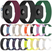 For Huawei Watch Fit4 / Fit4 Pro / Fit3 Lychee Texture Soft Magnetic Silicone Watch Band(Pink Black)