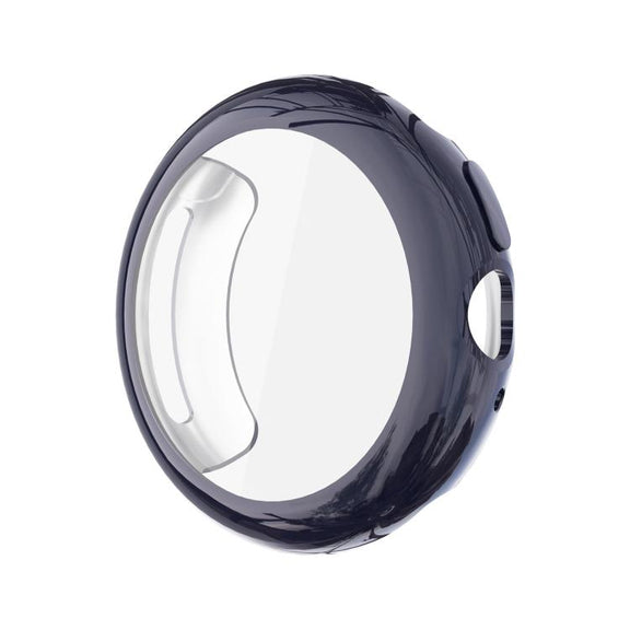 For Google Pixel Watch4 41mm Full Coverage Electroplated TPU Watch Protective Cover(Gun Metal)