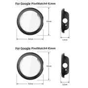 For Google Pixel Watch4 41mm Full Coverage Electroplated TPU Watch Protective Cover(Silver)