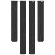 12mm Striped Soft Magnetic Silicone Watch Band(Gray)
