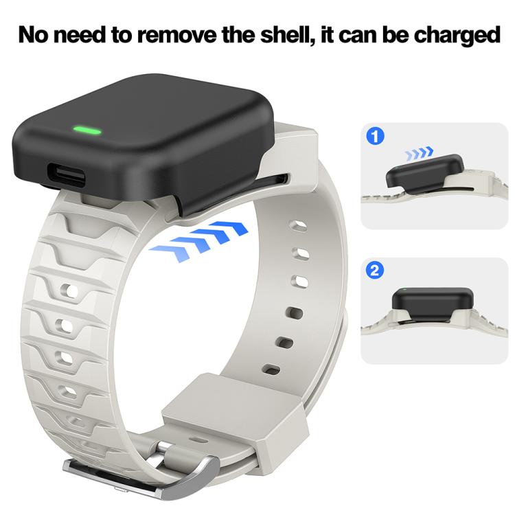 For WHOOP 4.0  Integrated TPU Watch Band(Starlight)