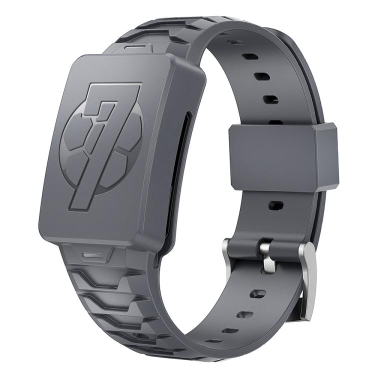 For WHOOP 4.0  Integrated TPU Watch Band(Gray)