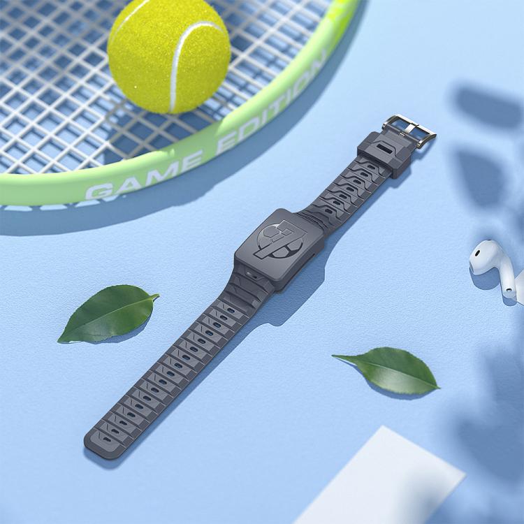 For WHOOP 4.0  Integrated TPU Watch Band(Gray)