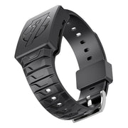 For WHOOP 4.0  Integrated TPU Watch Band(Black)
