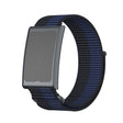 For Amazfit Helio Strap Metal Ring Two Sections Nylon Hook and Loop Fastener Watch Band(Deep Ocean Blue) - free shipping - PMC TechLife - Order now!