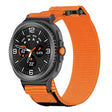 For Samsung Galaxy Watch8 / Watch8 Classic Two Sections Nylon Hook And Loop Fastener Watch Band(Orange) - free shipping - PMC TechLife - Order now!