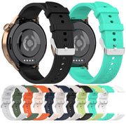 For OnePlus Watch 3 43mm Rhombic Texture Groove Silicone Watch Band(Lime)
