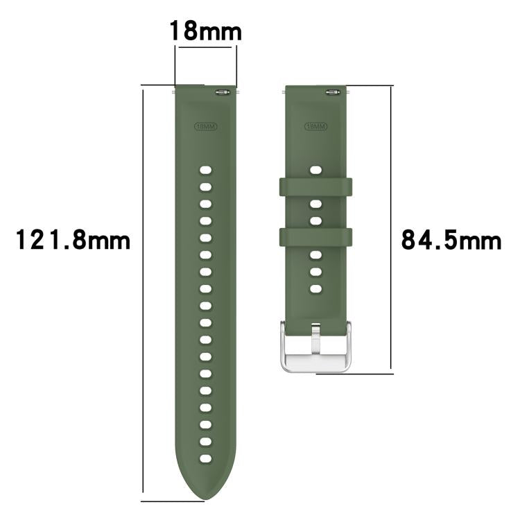 For OnePlus Watch 3 43mm Rhombic Texture Groove Silicone Watch Band(Gray)