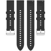For OnePlus Watch 3 43mm Rhombic Texture Groove Silicone Watch Band(Light Pink)