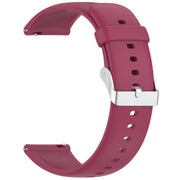For CMF Watch 3 Pro / CMF Watch Pro2 Solid Color Silicone Watch Band(Wine Red)