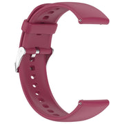 For CMF Watch 3 Pro / CMF Watch Pro2 Solid Color Silicone Watch Band(Wine Red)