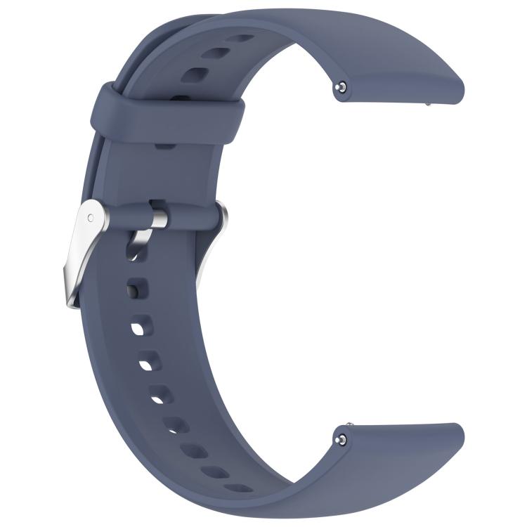 For CMF Watch 3 Pro / CMF Watch Pro2 Solid Color Silicone Watch Band(Blue Gray)