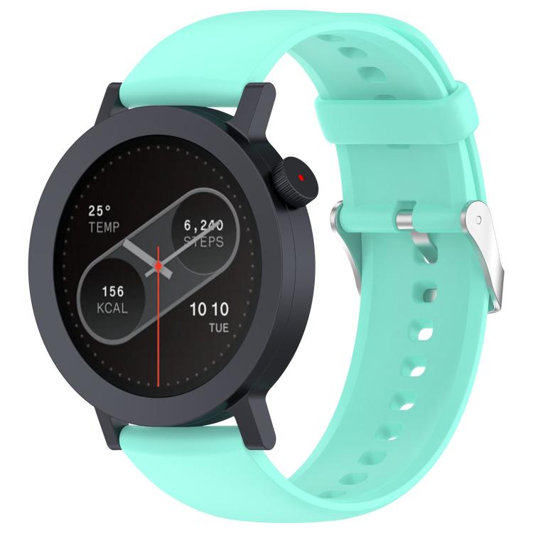For CMF Watch 3 Pro / CMF Watch Pro2 Solid Color Silicone Watch Band(Teal)