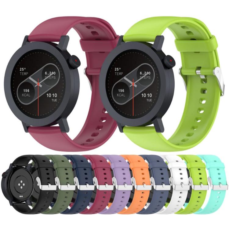 For CMF Watch 3 Pro / CMF Watch Pro2 Solid Color Silicone Watch Band(Navy Blue)