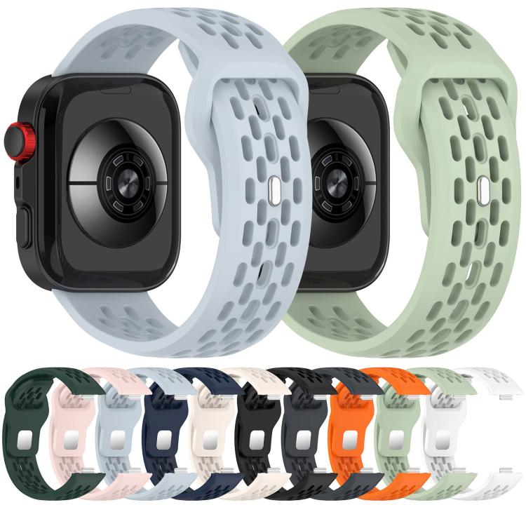 For Huawei Watch Fit4 / Fit4 Pro / Fit3 Mesh Silver Reverse Steel Buckle Silicone Watch Band(White)